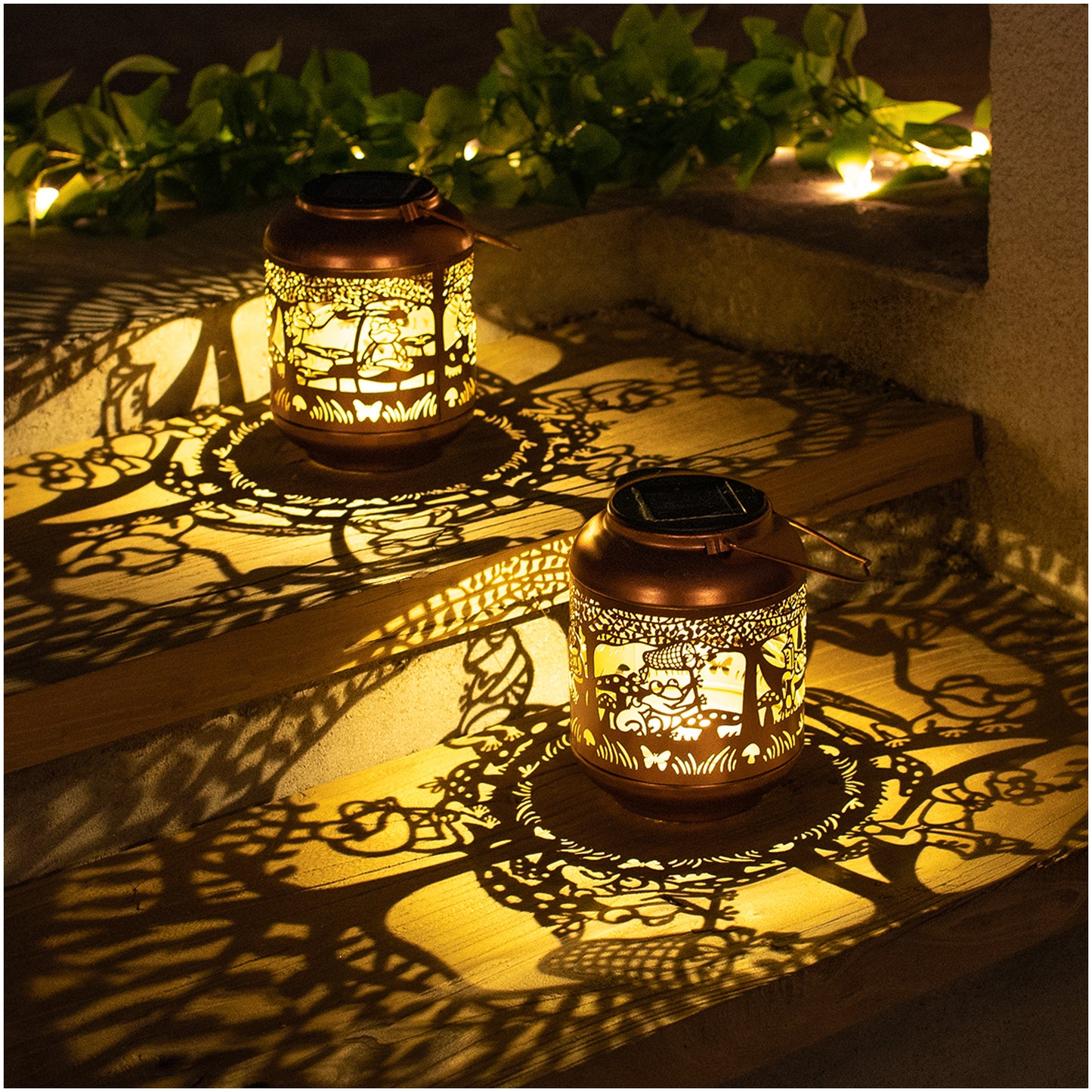 Frog Solar Lanterns Outdoor Waterproof,Hanging Solar Lights Frog Gifts for Women Men Metal LED Decorative Light for Yard,Patio,Lawn,Tabletop,Pathway,Landscape,Garden Decor
