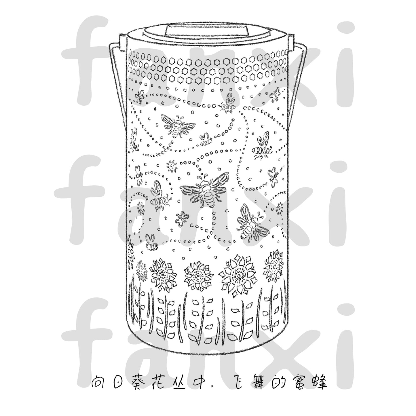 Bee Solar Lanterns Outdoor Waterproof Hanging Solar Lights Bee Gifts for Women Men Metal Honeybee Decorative LED Lanterns for Yard, Patio, Lawn, Tabletop, Pathway, Landscape, Garden Decor