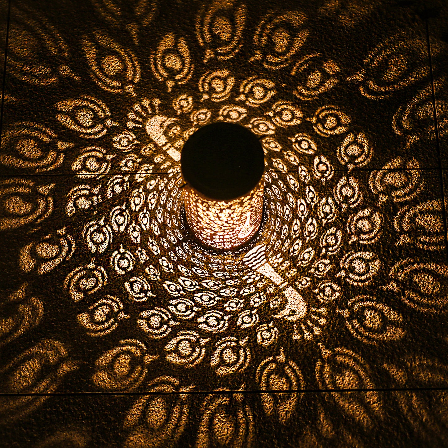 2 Pack Peacock Outdoor Solar Hanging Lanterns Waterproof LED Solar Lights Metal Decorative Lanterns for Garden, Patio, Courtyard, Backyard, Yard Decor Unique Peacock Gifts for Women Gardening