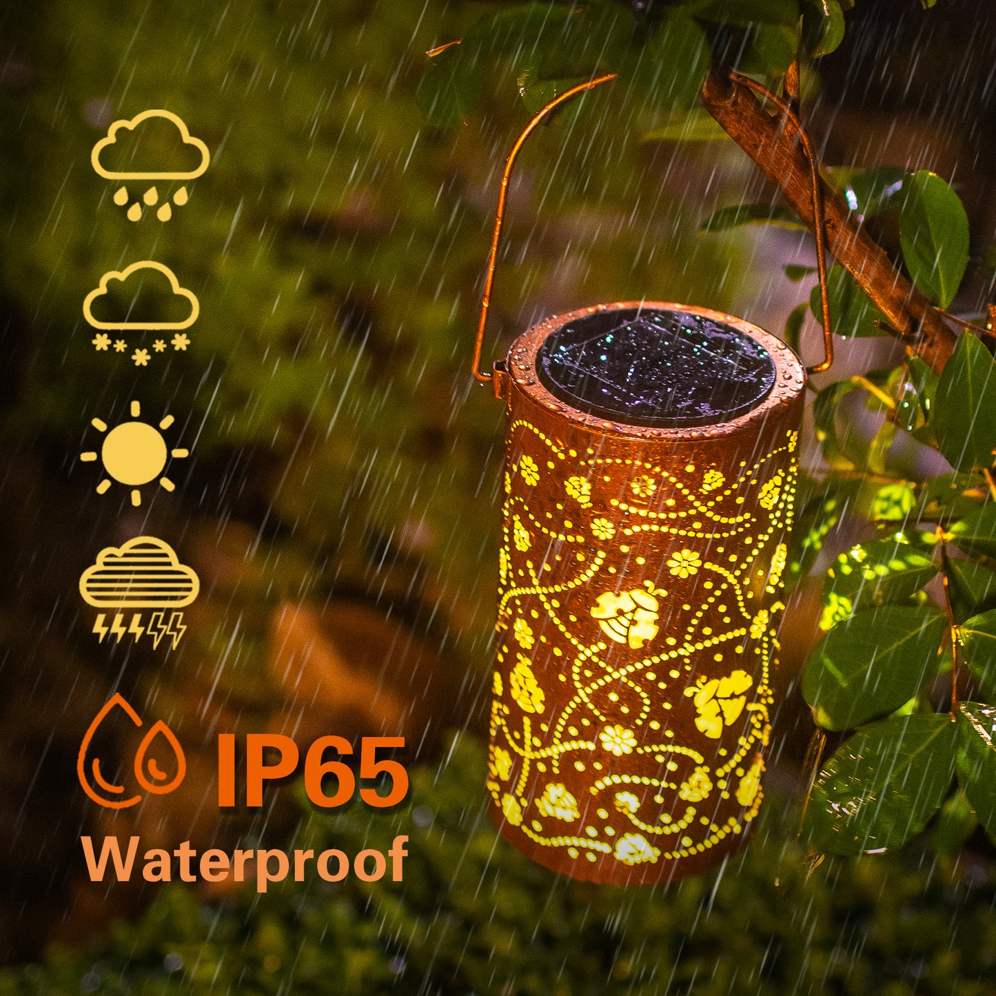 Ladybug Solar Lanterns Outdoor Waterproof Hanging Solar Lights Ladybug Gifts for Women Men Metal Decorative LED Ladybug Lanterns for Garden Decor,Yard,Patio,Lawn,Tabletop,Pathway,Landscape