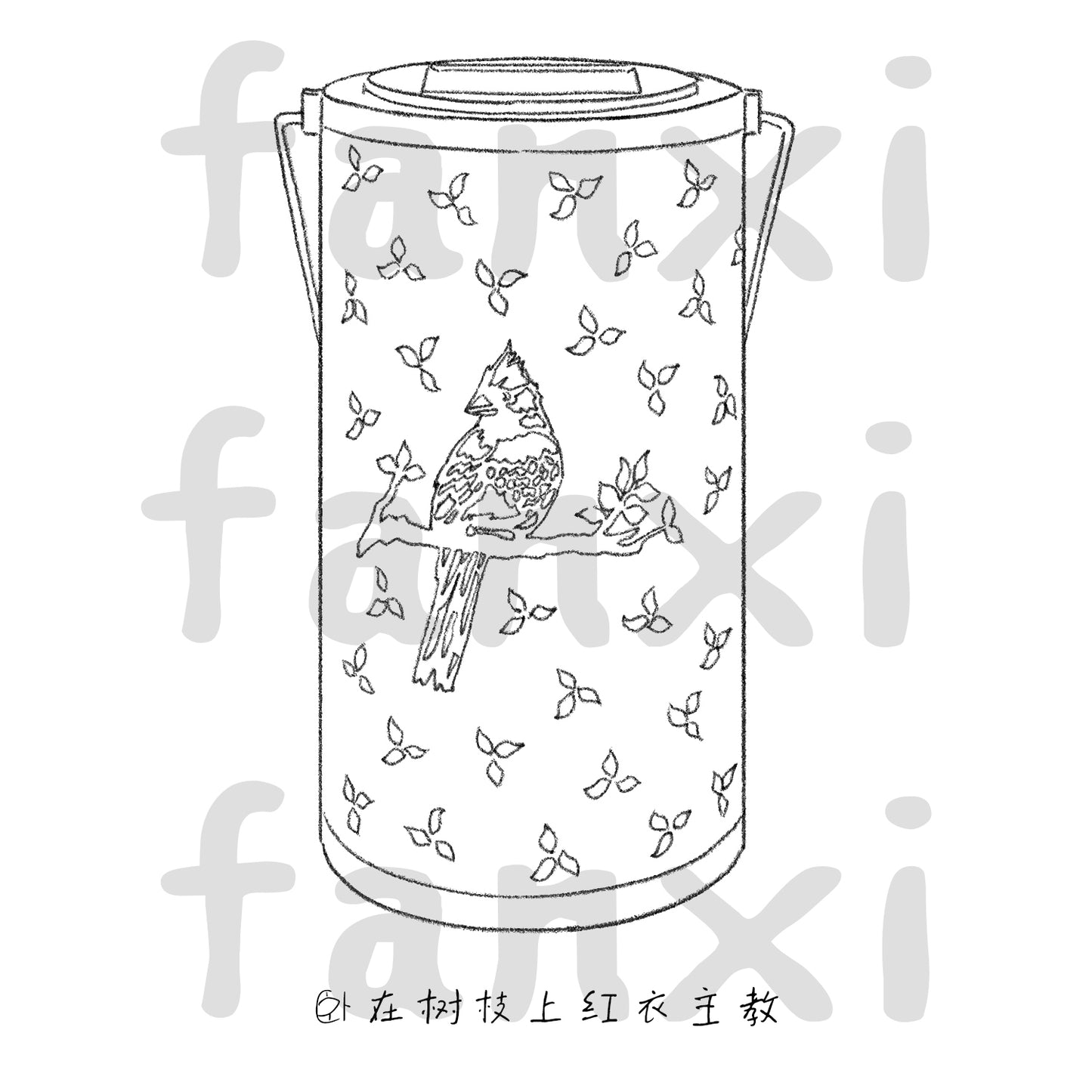 2 Pack Cardinal Outdoor Solar Hanging Lanterns Waterproof LED Solar Lights Metal Decorative Lanterns for Garden, Patio, Courtyard, Backyard, Yard Decor Unique Cardinal Gifts for Women Gardening